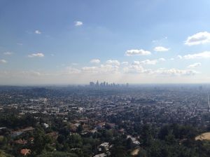 View of downtown LA